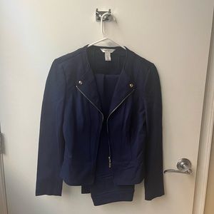 Navy blue White House|Black Market women’s suit